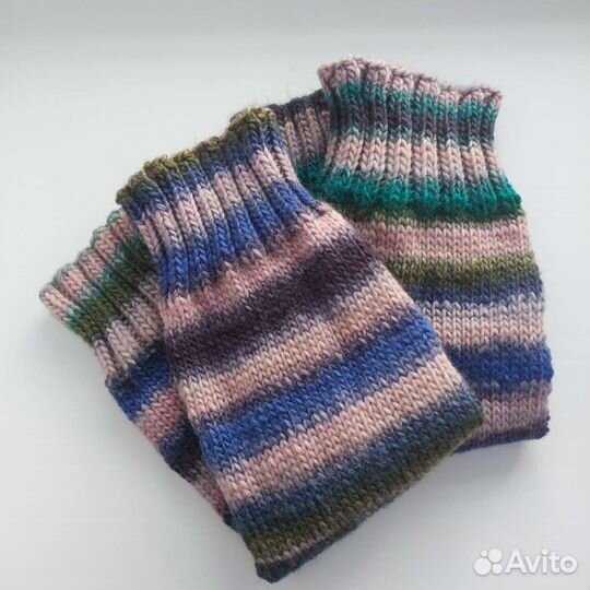 Гетры женские вязаные ручная работа