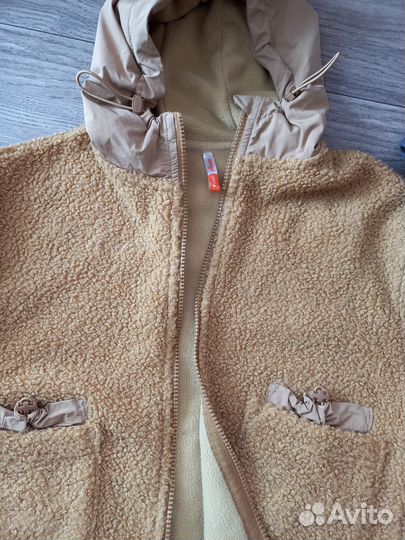 Флисовая курточка и костюм 122