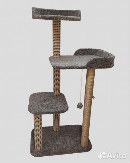Огромная лежаночка для кошек, когтеточка