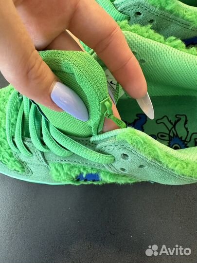 Кроссовки Nike sb dunk low electric green