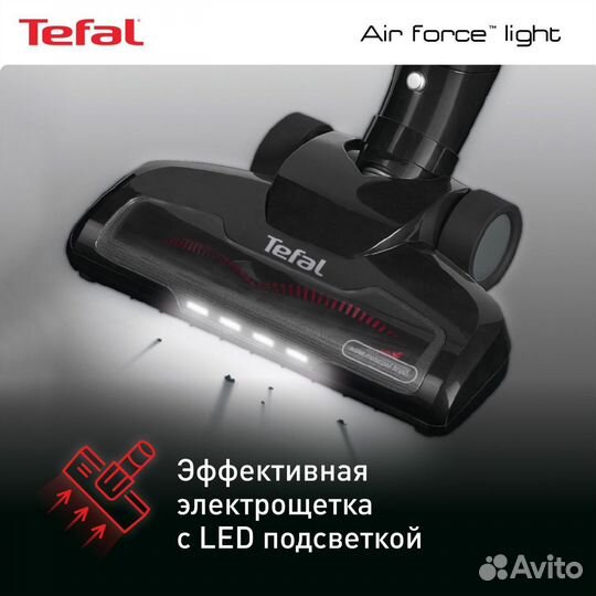 Пылесос беспроводной Tefal Air Force Light, черный