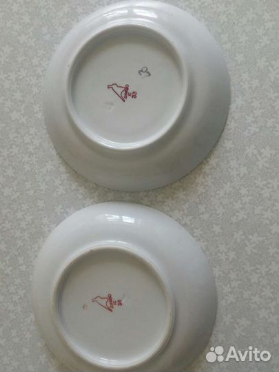 Чайный сервиз, блюдца СССР