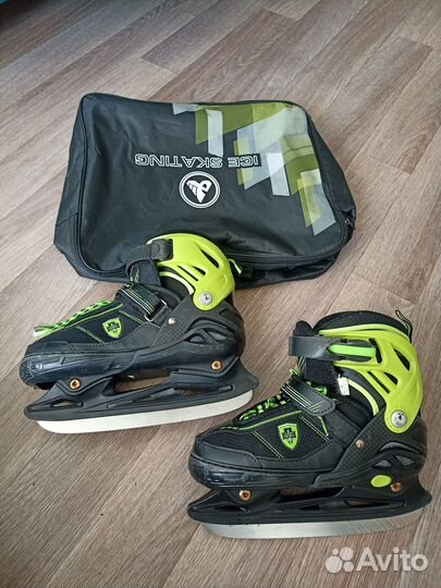 Коньки раздвижные 35-38 размер