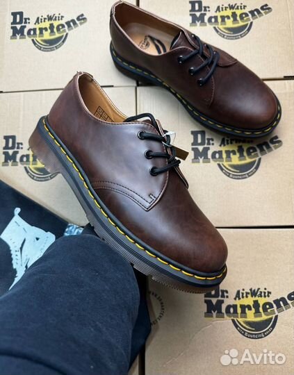 Dr. martens 1461 коричневые