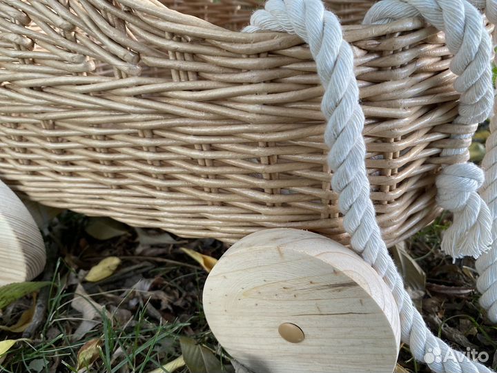 Люлька плетеная