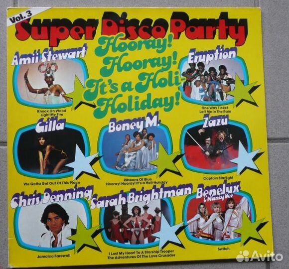''Super Disco Party'' Vol.3 Gilla,Boney M LP 1979