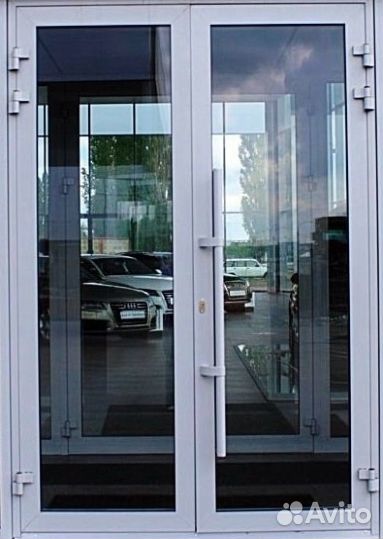 Пластиковая дверь эконом