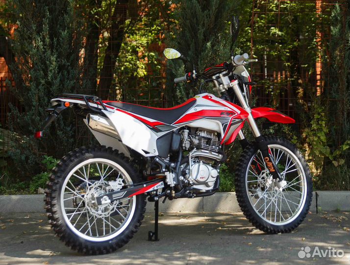 Мотоцикл Kayo T2-G 250 Enduro черно-красный