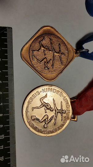 Спортивные медали гдр (DDR) 80-х годов