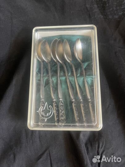 Набор чайных ложек СССР мельхиор
