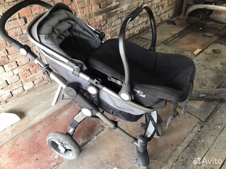 Прогулочная коляска бу 2в1 luxmom