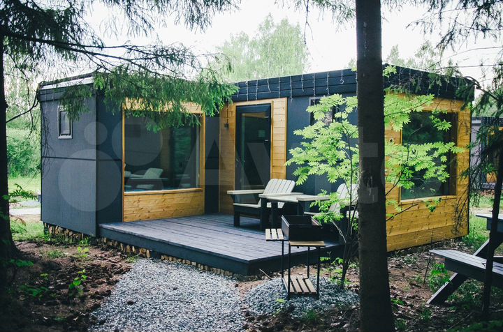 Дом 22 м² на участке 80 сот.