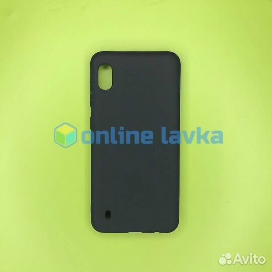 Чехол силикон для Samsung A10 / M10 Black