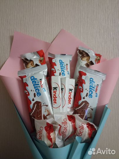 Букет из Рафаэлло/чупа чипсов/киндеров