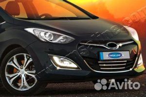 Накладки на противотуманные фары Hyundai i30