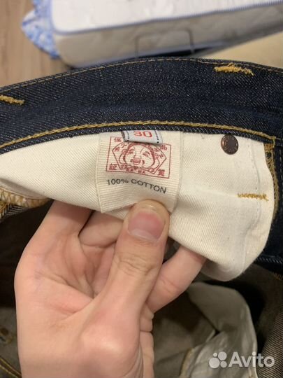 Джинсы evisu оригинал