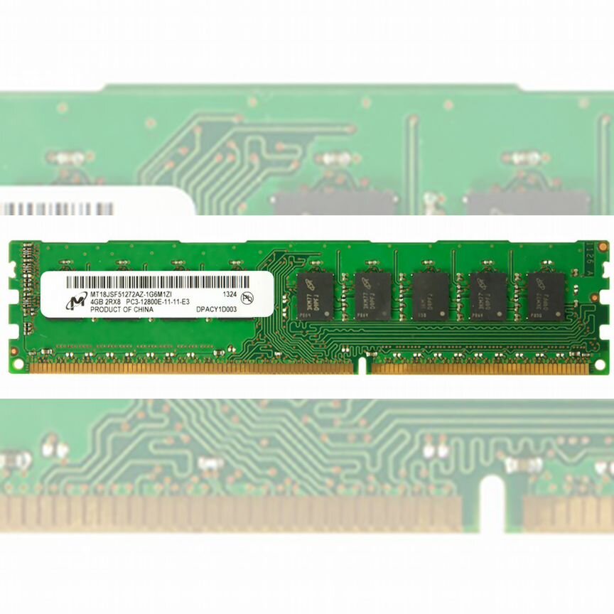 [MT18JSF51272AZ-1G6M1ZI] Оперативная Память Micron Mt18jsf51272az-1g6m1zi