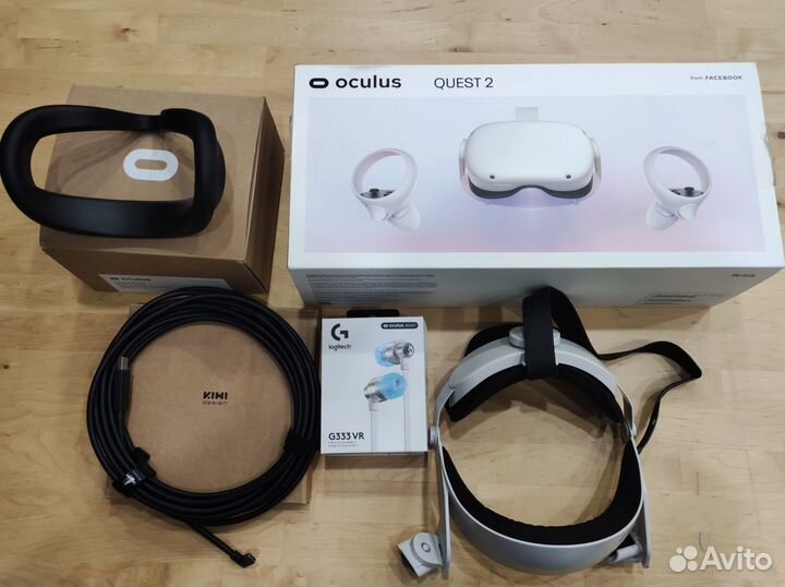 Oculus quest 2 128gb + доп.аксессуары