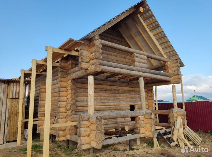 Срубы домов бань строительство