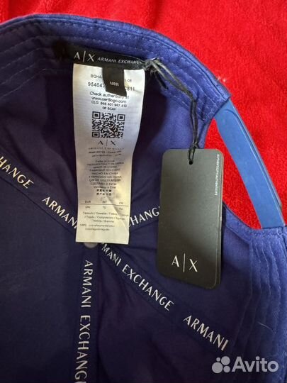 Кепка бейсболка armani exchenge оригинал