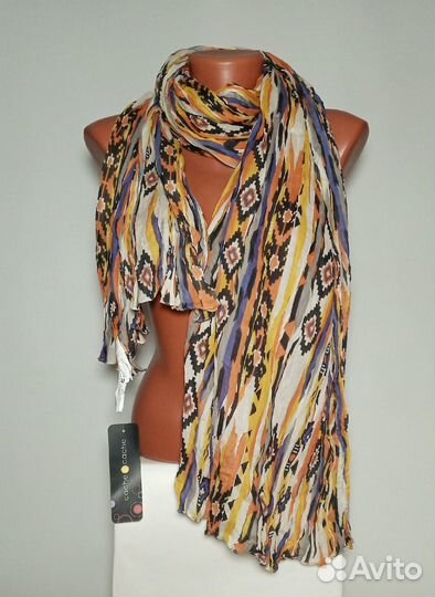 Палантин-шарф «cache cache». Made in India. Новый