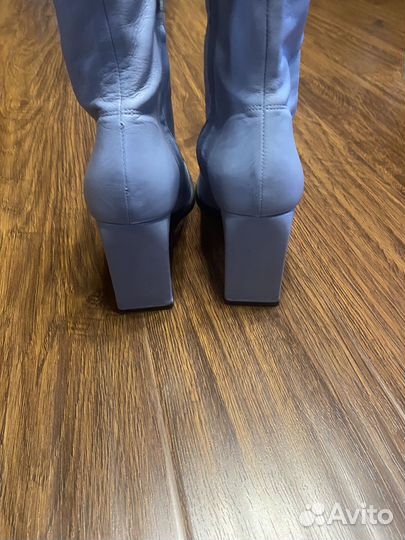 Ботильоны (Ботинки) женские Zara кожа