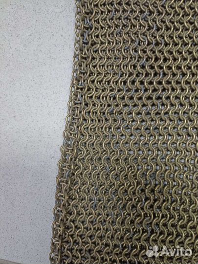 Кольчуга старинная, доспех.бронза
