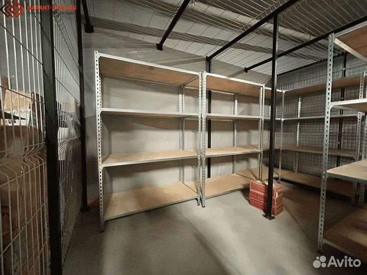 *Продается качественный стеллаж с фанерным настилом**