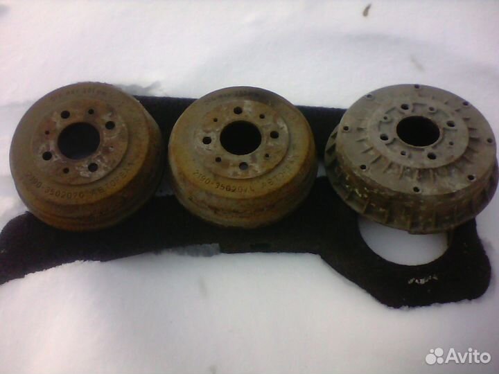 Ваз. Ока. тормозные барабаны и т.д