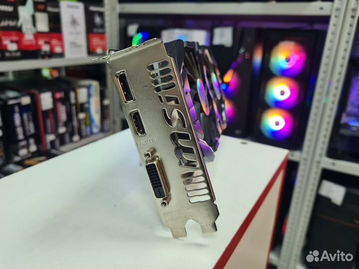 Видеокарта MSI GTX 1050 Ti 4GB 4GT OC