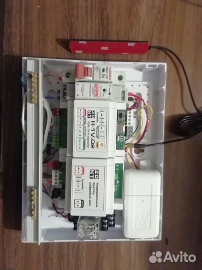 Установка Zont управление отоплением