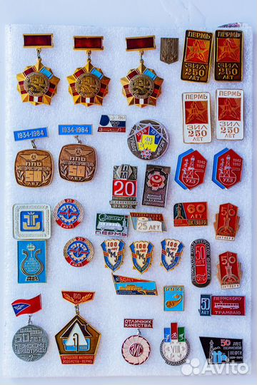 Пермские значки - Продажа обмен