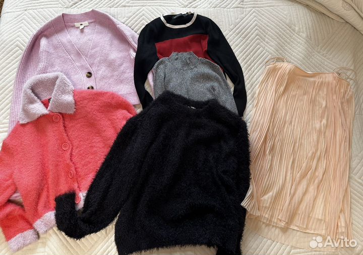 Вещи женские пакетом 40-42 xs/s hm/topshop