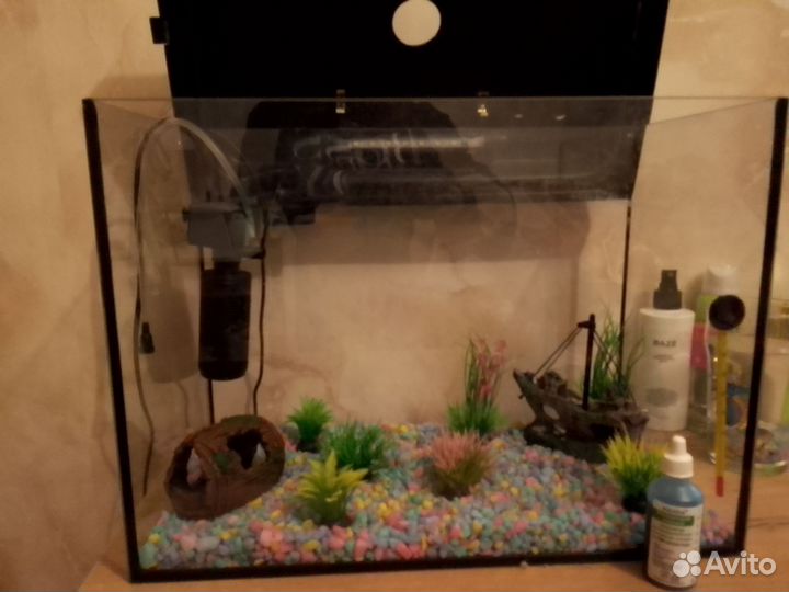 Аквариум с крышкой