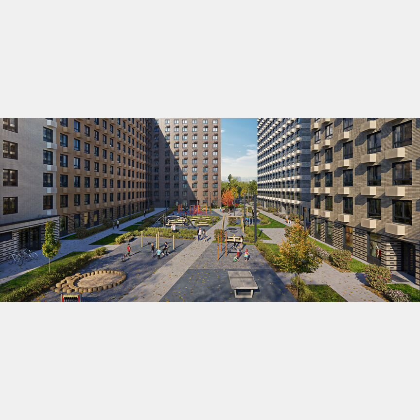 1-к. квартира, 42,1 м², 2/12 эт.