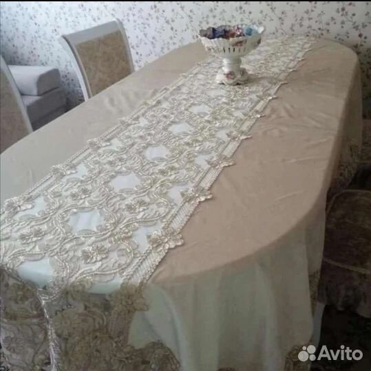 Скатерть бархатная