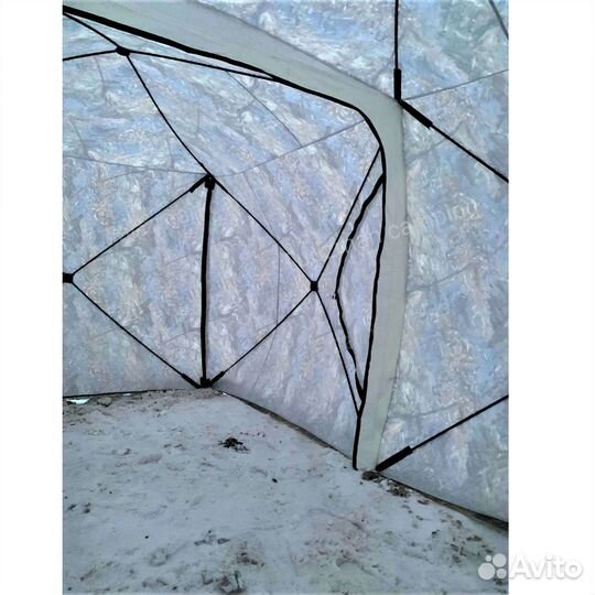 Зимняя палатка 2 Куб 440х220х225 см