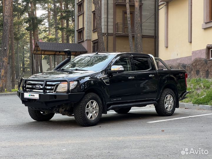 Ford Ranger 2.2 AT, 2012, 190 000 км