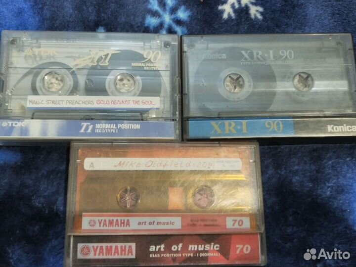 Аудиокассеты (метал, хром, нормал)