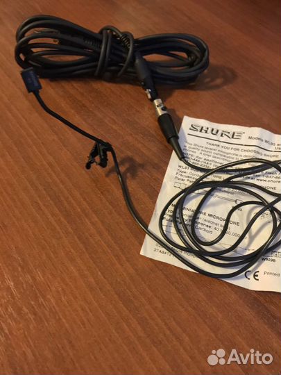 Петличный микрофон Shure WL93