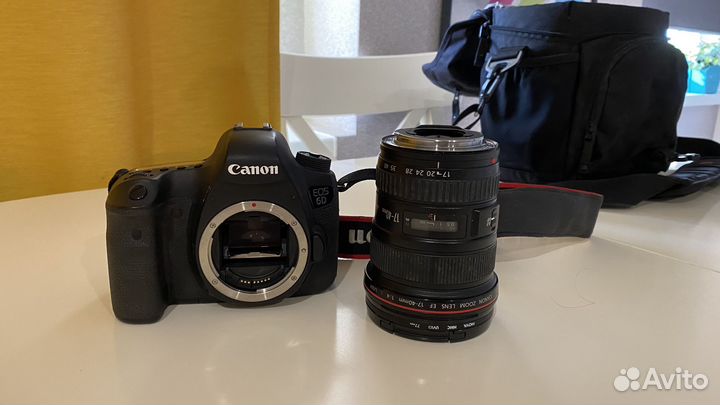 Зеркальный фотоаппарат canon eos 6 d
