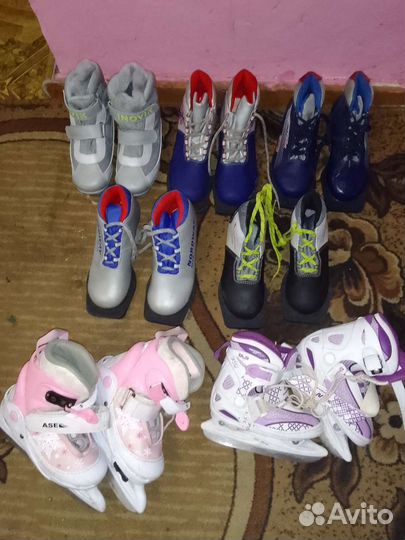Коньки и боты для лыжников