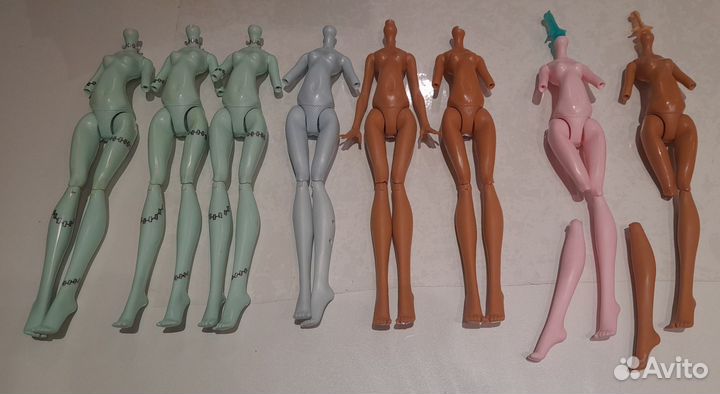 Головы, тела, запчасти монстр хай, Monster high