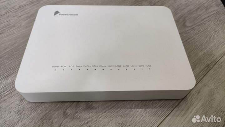 Оптический интернет терминал ростелеком WiFi