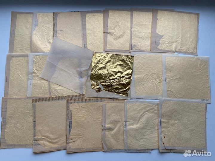 Сусальное золото 960. Для реставрации
