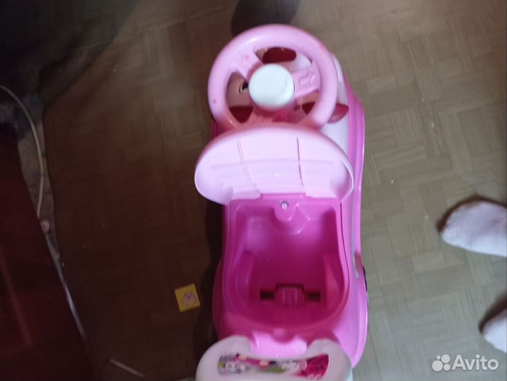 Машинка-каталка Полесье мила