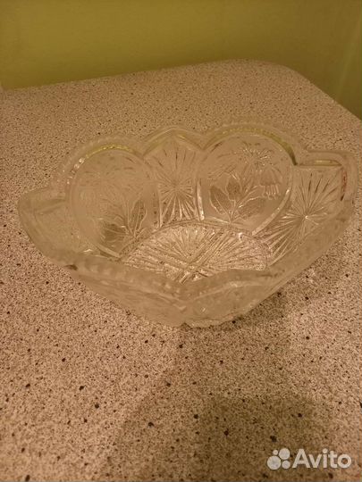 Хрустальная посуда времен СССР
