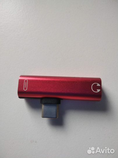 Аудио адаптер USB Type C на jack 3,5 мм + зарядка