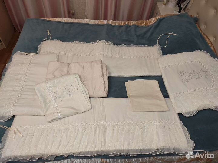 Бортики в детскую кроватку