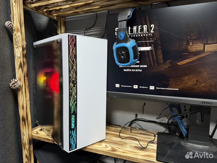 Игровой пк RX 8gb/intel/16gb/ssd